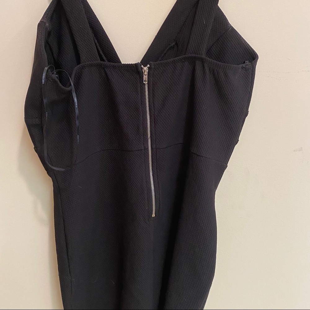 Forever21 Black V-Neck Bodycon Mini Dress - Picture 5 of 5